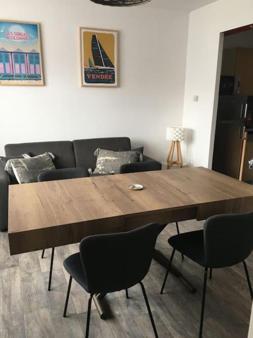 Les Sables D'Olonne, Les Presidents, Charmant Appartement Lumineux, Plage 150 M. Bagian luar foto